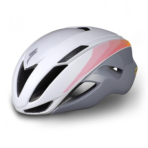 [60720-1013] CASCO SPZ S-WORKS EVADE II ANGI MIPS CE CLGRY/ACDPNK/GLDNYEL