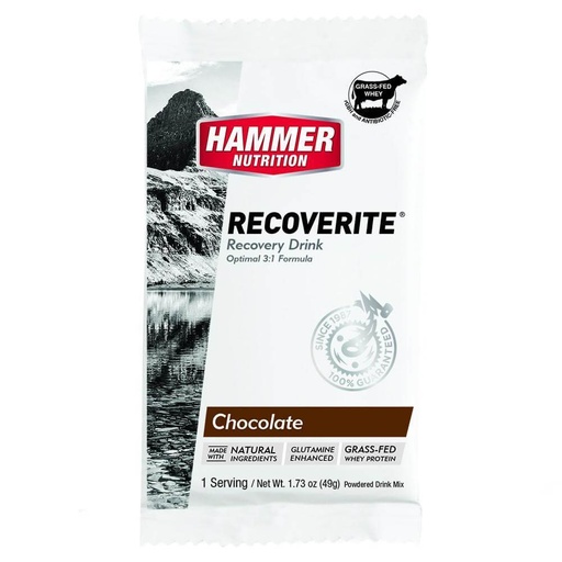 [602059017000] BEBIDA ENERGETICA HAMMER RECOVERITE CHOCOLATE SINGLE SERVING