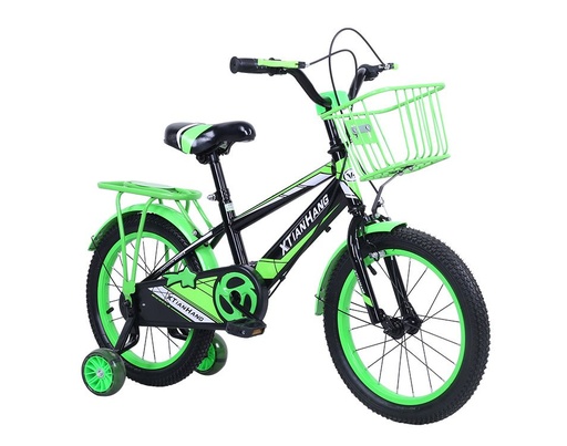 [XTH-ZYB-12GR] BICICLETA XTH PORTABLE SADDLE 12" BICIC CICLISMO GREEN