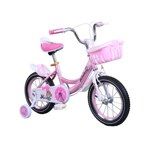 [XTH-DILYJK-16PK] BICICLETA XTH PORTABLE SADDLE 16" BICIC CICLISMO PINK