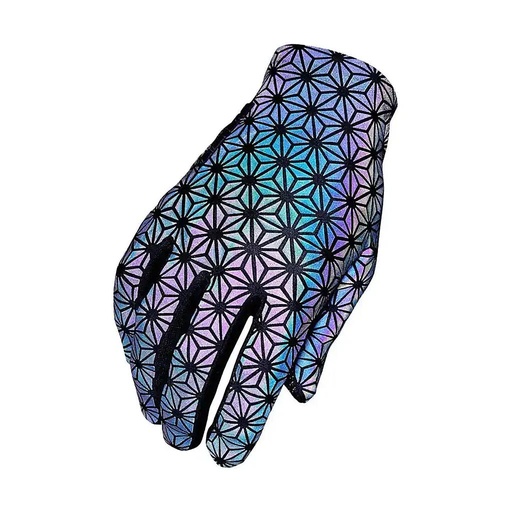 [GL38S] GUANTE SUPACAZ SUPAG CLARINO LARGO OIL SLICK REFLECTIVE UNISEX