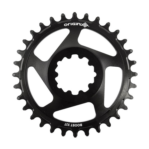 [210961] PLATO ORIGIN8 CHAINRING OR8 HOLDFAST DIRECT BOOST 32T 10/11/12S BLK