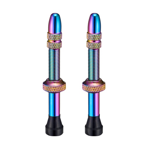 [TV-01] VALVULA SUPACAZ STAR VALVEZ - 50MM W/ 5 GROMMETS OIL SLICK