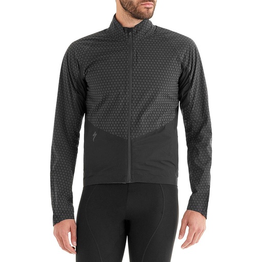 [64419-7302] CHAQUETA CICLISMO SPZ DEFLECT REFLECT H2O JACKET BLK