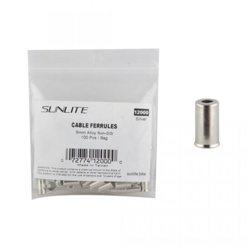 [12000] TOPE GUAYAS FERRULE SUNLT 5MM NON-SIS