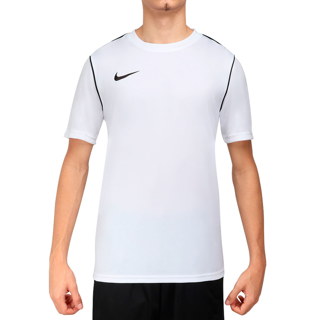 FRANELA FUTBOL NIKE M NK DF PARK20 SS WHITE/BLACK/BLACK