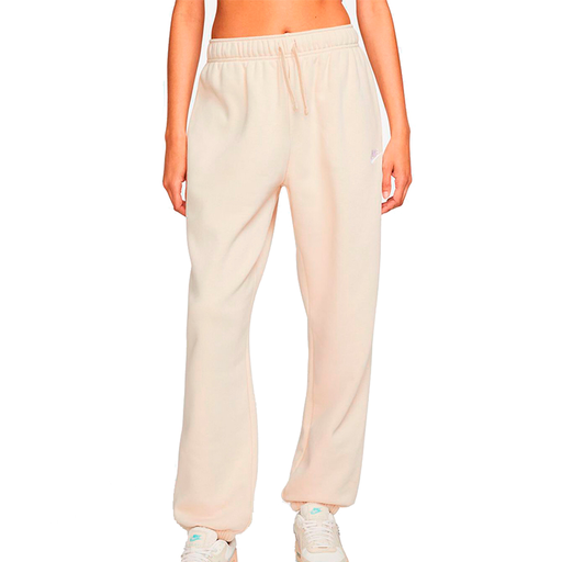 PANTALON NIKE W NSW CLUB FLC MR OS PANT TRAINNING WHITE