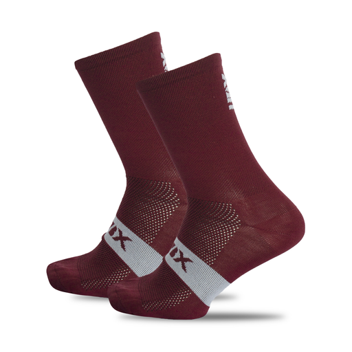 [2024.1.04] MEDIAS UBX CYCLING SOLIDO 2024.1 ROJO VINO