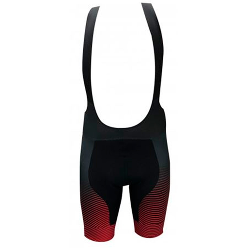 [63221-1311D] BIB SHORT SPZ SPECTRE - SL R BLK/RED