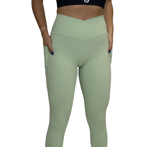 LEGGING UBX FITNESS 2024 ZW-DQ VERDE AGUA