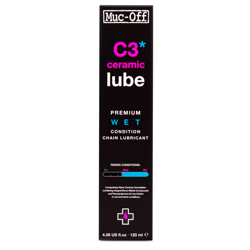 [870] LUBRICANTE MUC-OFF C3 WET CERAMIC LUBRICANT 120ML 