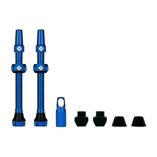 [1065] VALVULA MUC-OFF VALVE TUBELESS VALVES KIT 60MM BLU