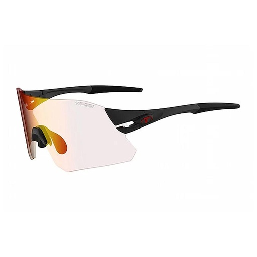 [1710300130] LENTE TIFOSI RAIL MATTE BLACK CLARION RED FOTOTEC LENS