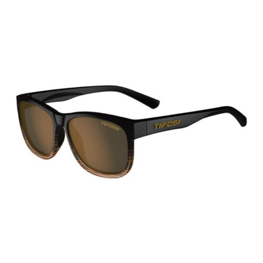 [1720509450] LENTE TIFOSI SWANK XL POLARIZED BROWN FADE BROWN