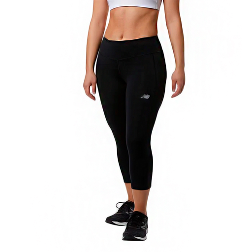 PANTALON NEW BALANCE ACCELERATE CAPRI TRAINNING BLACK
