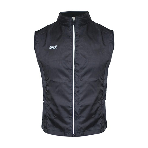 CHALECO UBX CYCLING ROMPEVIENTO BLACK