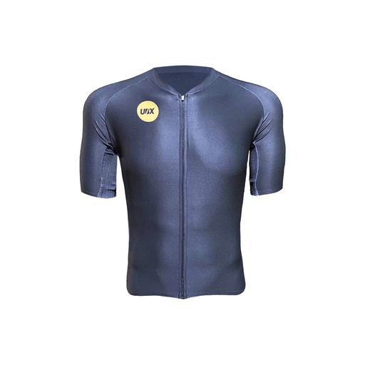 MAILLOT UBX CYCLING SOLID MANGA CORTA BLACK
