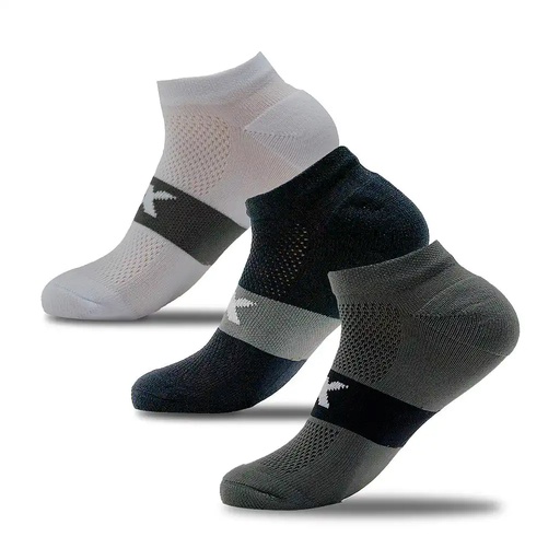 [2022132] MEDIA UBX INVISIBLE 3 PACK SURTIDO GRIS UNISEX