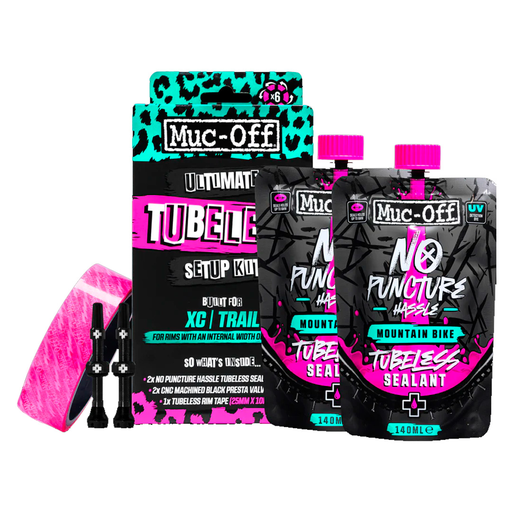 [20085D] KIT DE CONFIGURACION TUBELESS MUC-OFF  TUBELESS ULTIMATE XC/GRAVEL 